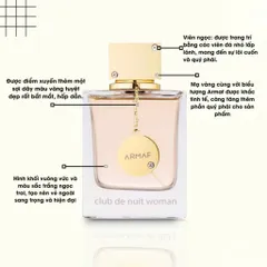 Nước hoa Club De Nuit Woman Eau de Parfum (EDP) 105ml thơm sang quyến rũ
