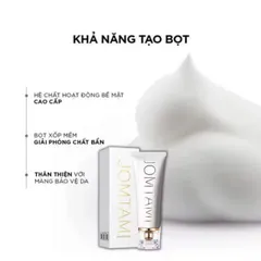 Sữa Rửa Mặt Trắng Da JOMTAM White Làm Sạch Sâu, Kiểm Soát Dầu, Thu Nhỏ Lỗ Chân Lông