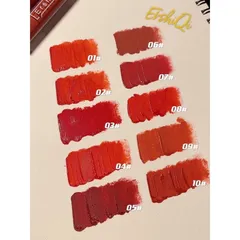 Set 10 cây son kem lì ErshiQi Matte Lip Glaze nội địa Trung, Set son kem lì mềm mịn hàng nội địa Trung 10 cây cực hot