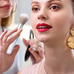 Cọ Trang Điểm Mặt Mềm Mại Có Độ Bóng Cao Chuyên Dụng