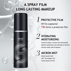 Xịt Khoáng Cố Định Lớp Trang Điểm Dưỡng Ẩm Kiềm Dầu Lâu Trôi 100ml Chai Xịt Khóa Lớp Trang Điểm Dưỡng