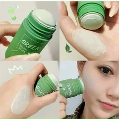 Mặt nạ trà xanh dạng lăn GREEN MASK STICK, Thanh lăn mặt nạ trà xanh Green mask stick - Cam Kết Chính hãng