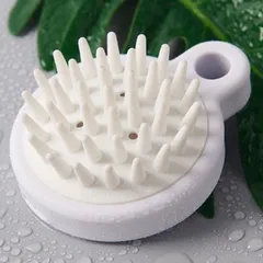 Lược gội đầu silicone Nhật Bản chống gãy rụng tóc