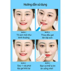 Gel khóa son môi giúp giữ màu son bền màu không trôi không lem gel giữ màu son