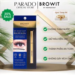 MASCARA NONGCHAT BROWIT THÁI LAN LÀM DÀI, DÀY VÀ CONG MI CHUYÊN DỤNG CHO MAKEUP, CHUỐT MI CHỐNG THẤM NƯỚC