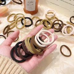 Set 10 dây cột tóc co giãn màu sắc ngọt ngào phong cách hàn quốc cho nữ
