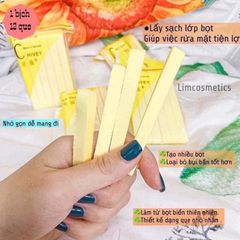 Combo 12 Bông làm từ bọt biển thiên nhiên nên thân thiện với làn da