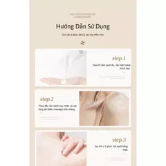 Mặt nạ ủ trắng da body Niacinamide giữ ẩm Hunmui 300ml