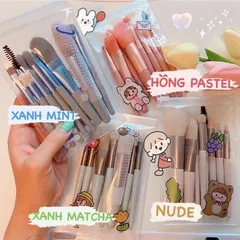 Bộ cọ lông siêu mịn makeup full bộ 8 cây