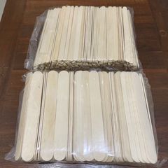 Combo 50 que gỗ tiệt trùng y tế dùng wax lông, đè lưỡi, trang trí