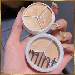 Bảng kem che khuyết điểm 3 màu Sweet Mint mỏng nhẹ tự nhiên che phủ tốt