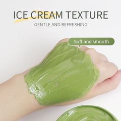 Mặt nạ đất sét Fenyi tinh chất trà xanh giảm mụn đầu đen kiềm dầu dưỡng trắng 100g 777090