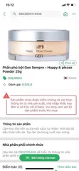 PHẤN PHỦ BỘT GEO SEMPRE HAPPY & PLEASE POWDER 777157