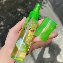 Xịt khóa nền trang điểm Nha Đam Aloe Vera makeup Fix Spray Kiss Beauty 150ml 777181
