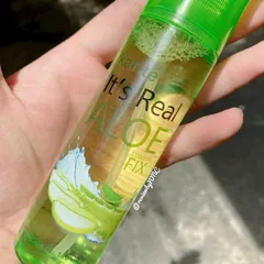 Xịt khóa nền trang điểm Nha Đam Aloe Vera makeup Fix Spray Kiss Beauty 150ml 777181