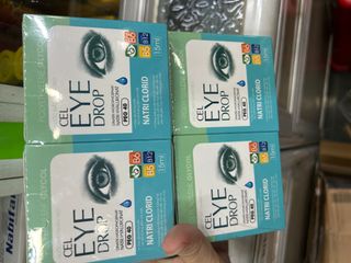 Nhỏ mắt nhân tạo cel eye drop giúp làm sáng mắt, hết mỏi và khô mắt