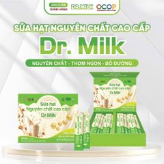 Sữa hạt nguyên chất cao cấp Dr.Milk  20 gói x 25gram TTB Group (H/20g)