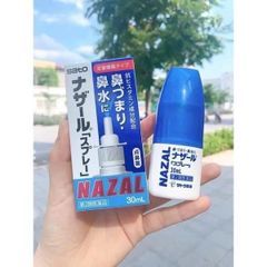 Dung Dịch Nazal Sato Nhật Bản 30ml, được điều chế với thành phần  thiên nhiên giúp làm giảm chứng sổ mũi, nghẹt mũi, dị ứng mũi, viêm xoang cấp và mãn tính