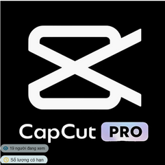 Tài Khoản Capcut Pro-1 Năm -  Sử Dụng Trên 2 Thiết Bị Trong 1 Tháng, Bảo hành toàn thời gian sử dụng