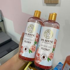 Sữa Tắm Purité Hoa Hồng, Hoa Anh Đào, Hoa Mẫu Đơn 500ml