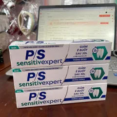 Kem Đánh Răng P/S Sensitive Expert Trắng Răng – Giảm Ê Buốt Sau 30 Giây – Chăm Sóc Răng Nhạy Cảm