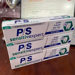 Kem Đánh Răng P/S Sensitive Expert Trắng Răng – Giảm Ê Buốt Sau 30 Giây – Chăm Sóc Răng Nhạy Cảm