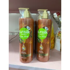 Dầu gội Sunsilk Natural tinh dầu dừa và cỏ mực dưỡng phục hồi 380ml