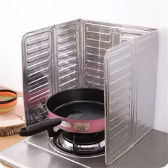 Tấm chắn dầu mỡ nhà bếp gấp gọn – chắn dầu bắn, chống bám bẩn tường bếp, dễ vệ sinh