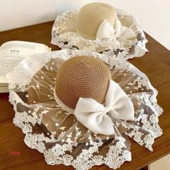 👒 MŨ CÓI REN NƠ TIỂU THƯ – CHE NẮNG XINH XẮN, ĐI BIỂN CỰC CHILL 👒