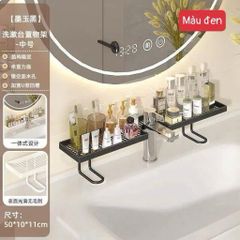 kệ để đồ nhà tắm dán tường đa năng – kệ đựng mỹ phẩm, sữa tắm, đồ dùng phòng tắm tiện lợi