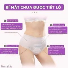 BVS Dạng Quần Enjoy Lady Cao Cấp (Bịch Lớn 50 Miếng) – Bỉm Quần Chống Tràn Thông Minh Khô Thoáng