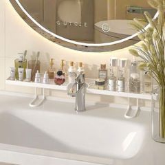 kệ để đồ nhà tắm dán tường đa năng – kệ đựng mỹ phẩm, sữa tắm, đồ dùng phòng tắm tiện lợi