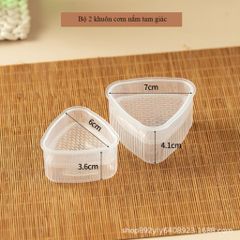 🌟 SET 7 KHUÔN CƠM NẮM NHIỀU HÌNH XINH XẮN – CHO BÉ ĂN NGON HƠN MỖI NGÀY 🌟