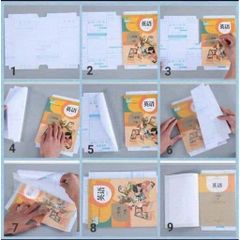 Set 10 Tờ Decal Bọc Sách Vở Tự Dính Thông Minh (Size 47x34cm) – Bọc Sách Chống Thấm Nước