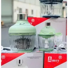 máy xay thịt amey 2 cối thủy tinh đa năng – tặng bộ phụ kiện 3 món tiện ích