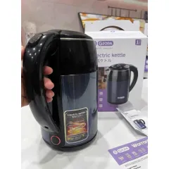 Ấm Siêu Tốc 2 Lớp Cách Nhiệt 2L – Bình Đun Nước Siêu Tốc Lõi Inox 304 Chống Bỏng, Tự Ngắt An Toàn