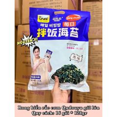 🌟 RONG BIỂN TRỘN CƠM 128g ĂN LIỀN – GIÒN NGON, ĐẬM VỊ HÀN 🌟