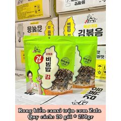 🌟 RONG BIỂN TRỘN CƠM CANXI ZALA HÀN QUỐC – GIÒN NGON, GIÀU DINH DƯỠNG 🌟  🔥 Ăn là ghiền – Rắc là hết cơm!