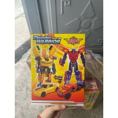 Bộ đồ chơi Robot biến hình thành ô tô siêu ngầu (mẫu màu Vàng Bumblebee huyền thoại) cực kỳ ăn khách.