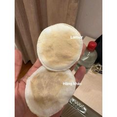 Bông Tẩy Trang Lamer 201 Miếng / 210 Miếng Cao Cấp – 100% Organic Cotton Mềm Mịn Công Nghệ EU Không Xơ Bông