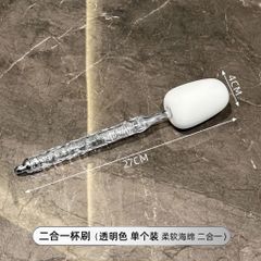 Cọ Rửa Bình Sữa Có Tay Cầm – Cọ Rửa Cốc Ly 360 Độ, Cọ Vệ Sinh Bình Sữa Không BPA, Dễ Treo Khô