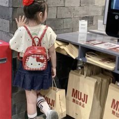 Ba Lô Hello Kitty Mini Cho Bé Gái Và Mẹ | Túi Đeo Lưng Hoạt Hình Dễ Thương Phong Cách Hàn Quốc