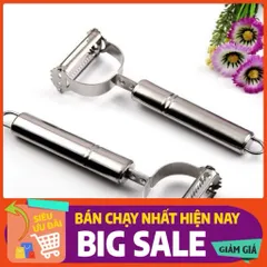 DỤNG CỤ GỌT VỎ & BÀO SỢI ĐA NĂNG 2 TRONG 1 – THÉP KHÔNG GỈ CAO CẤP