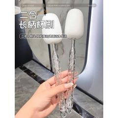 Cọ Rửa Bình Sữa Có Tay Cầm – Cọ Rửa Cốc Ly 360 Độ, Cọ Vệ Sinh Bình Sữa Không BPA, Dễ Treo Khô