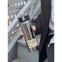 🔥 COMBO 3 BÌNH NƯỚC MUJI XUẤT NHẬT - TONE ĐEN HUYỀN BÍ(300ml - 550ml - 800ml)