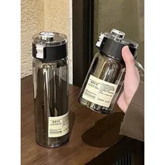 🔥 COMBO 3 BÌNH NƯỚC MUJI XUẤT NHẬT - TONE ĐEN HUYỀN BÍ(300ml - 550ml - 800ml)