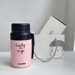🌸 Bình Giữ Nhiệt Inox 1000ml Lucky In Cup – Giữ Nhiệt Lâu, Thiết Kế Dễ Thương 🌸