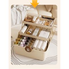 Hộp đựng thuốc 3 tầng tiện lợi – gọn gàng, an toàn cho cả gia đình