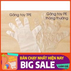 🌟 GĂNG TAY NILON DÙNG 1 LẦN – TIỆN LỢI, SẠCH SẼ, AN TOÀN 🌟