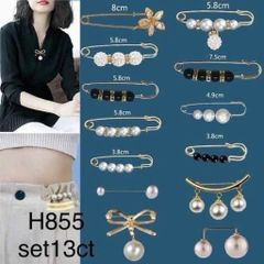 Set 13 khuy cài áo quần ngọc nhỏ xinh mà siêu tiện lợi